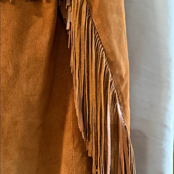 Scully Vintage Women's Suede Fringe Jacket - Brown - Picture 5 of 5